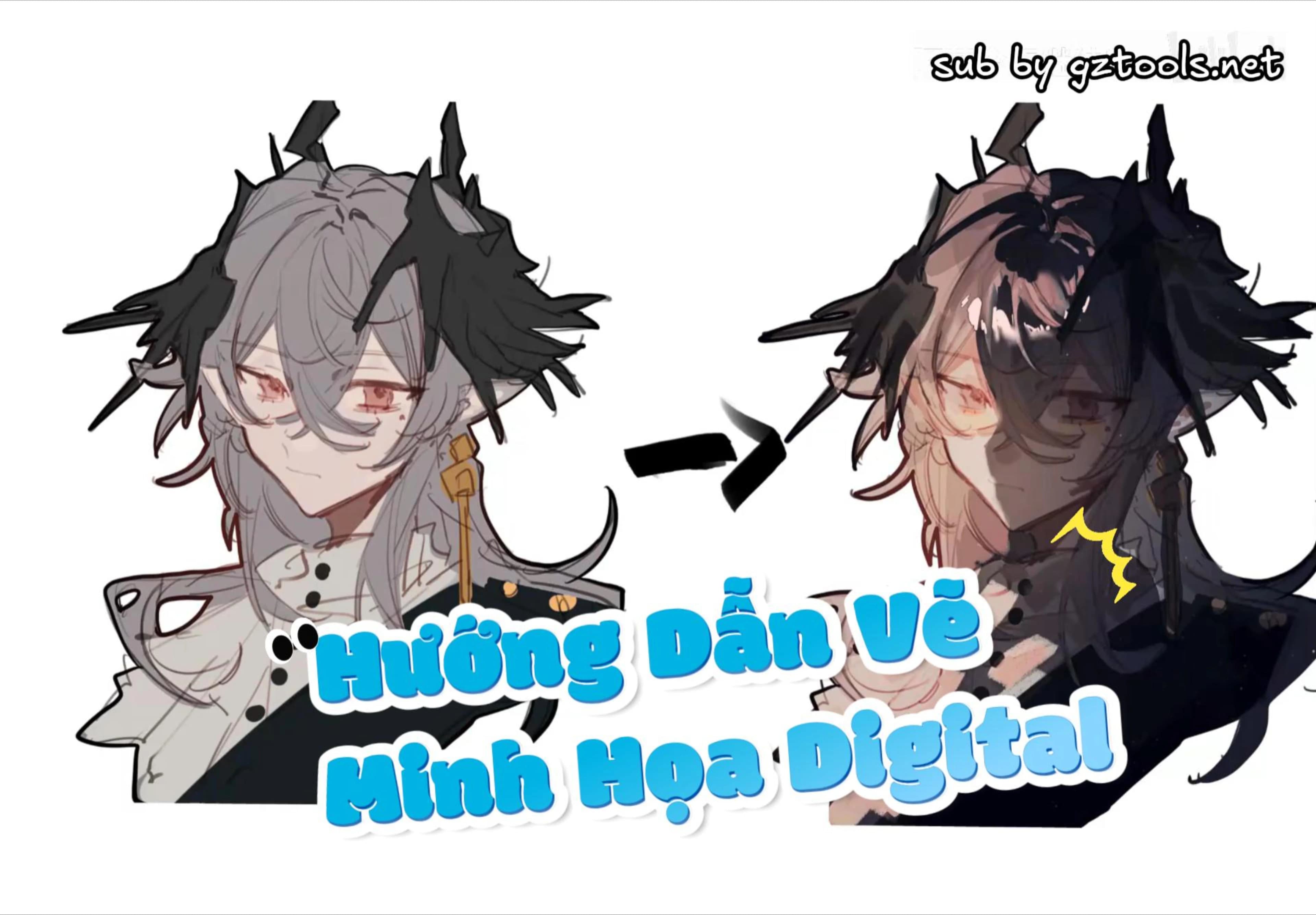 Hướng Dẫn Vẽ Minh Họa Digital Từ Phác Thảo Đến Hoàn Thiện - Cho Người Mới Bắt Đầu