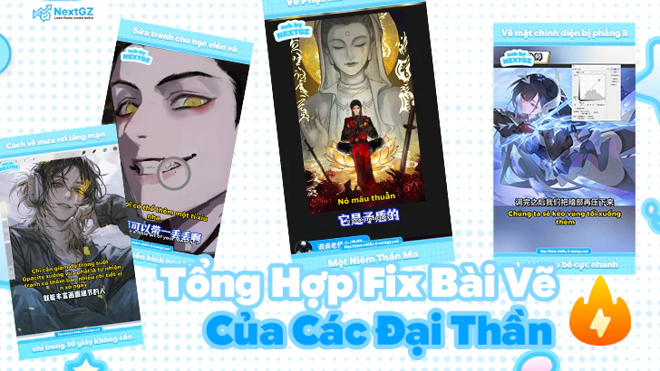 Tổng Hợp Fix Bài Vẽ Của Các Đại Thần